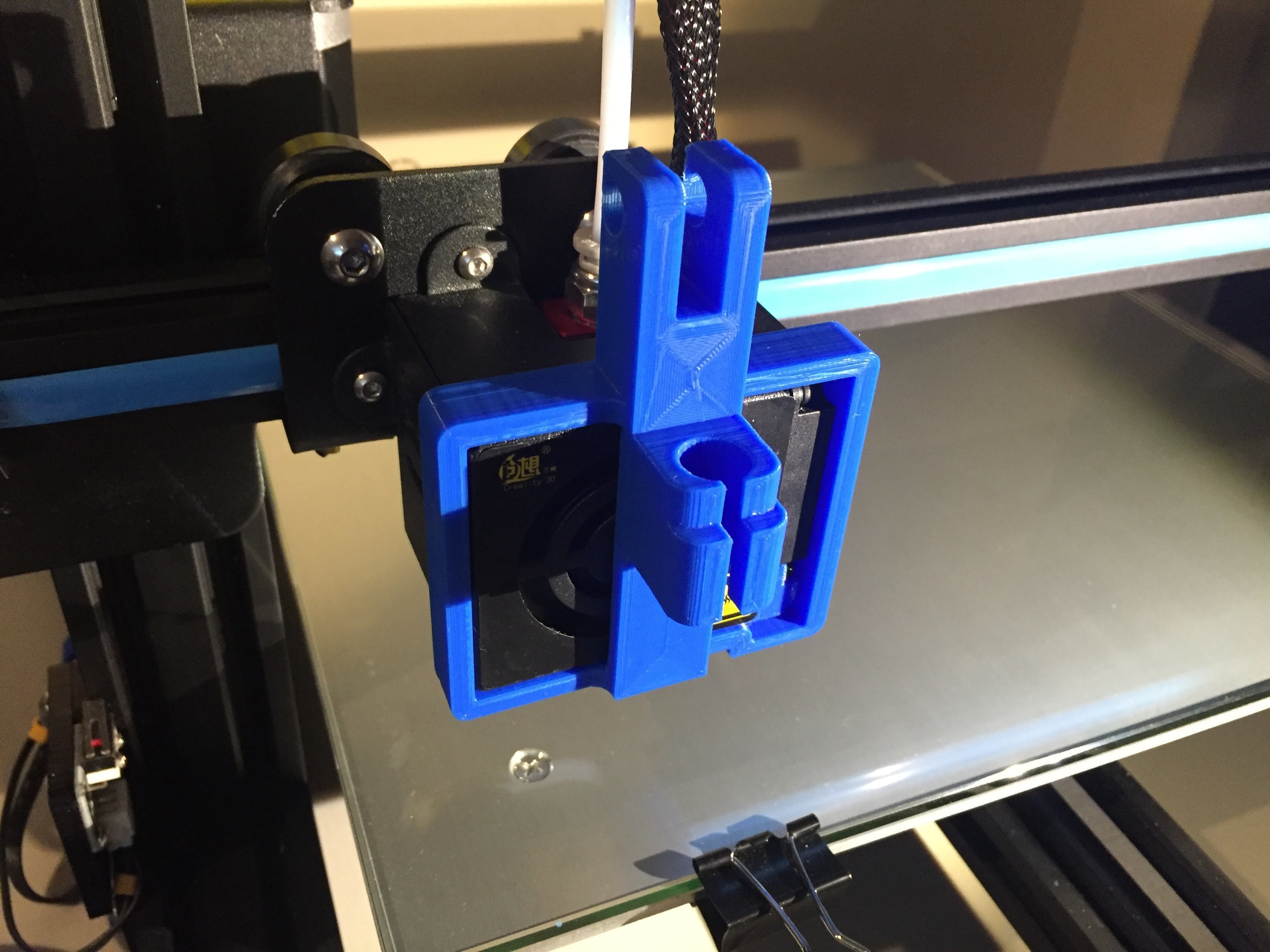 Download free STL file CR10 Dial Indicator Mount • 3D printer model